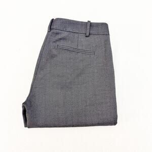Theory Izelle P Adjunct Creased Slack Wool Pant Gray Size 4